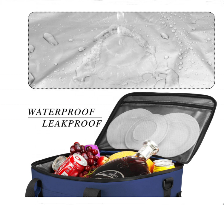 langlebige, wasserdichte, multifunktionale große Kühltasche für Reisen, Picknick, Bier, Essen, Trinken, Mittagessen, isolierte individuelle Kühltasche