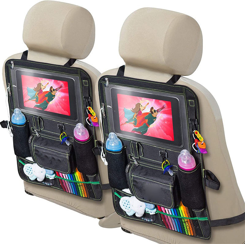 Große Aufbewahrung für Babys, Kleinkinder, Tablet-Halter, iPad, Touchscreen, passend für Kinderwagen, Trittmatte, Rücksitzschutz