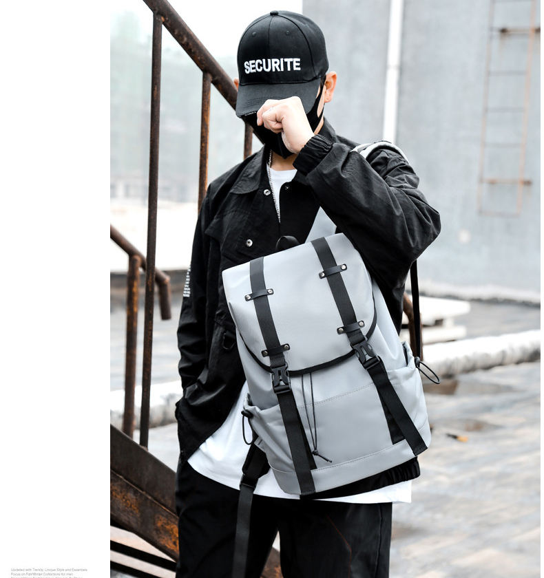 Mochila Moderucksack weicher Reisesport Mode cooler Designer Wanderfreizeittaschen für Herren Schulrucksack