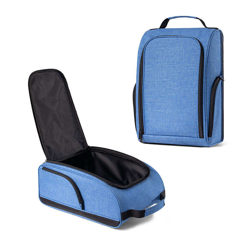 Maßgeschneiderte Unisex-Reißverschluss-Fitnessstudio-Sportschuh-Reisetasche Aufbewahrungstasche Organizer Golfschuhtasche für Damen Herren
