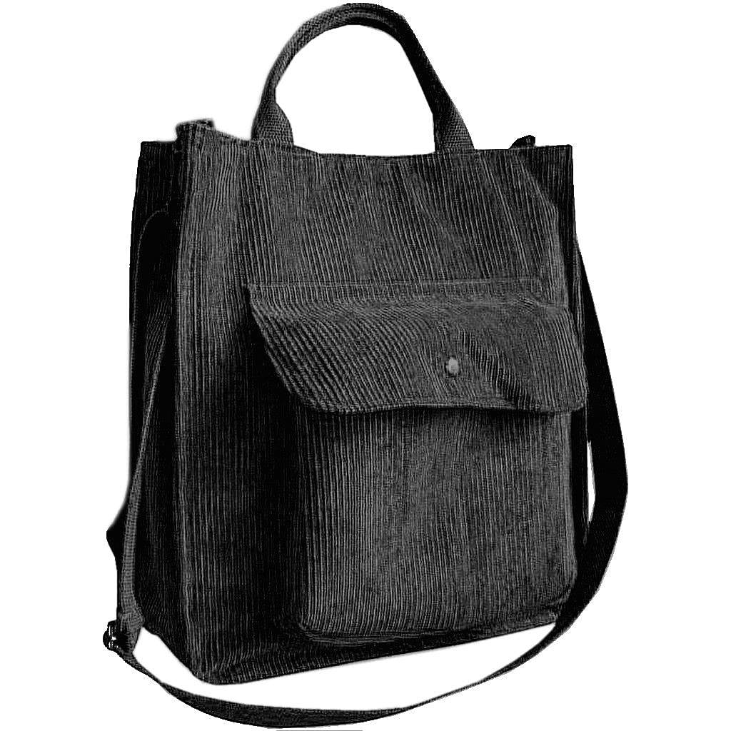 Damen Cord Umhängetasche Lässige Umhängetasche Cord Messenger Hobo Bag Handtasche Tote Travel Purse