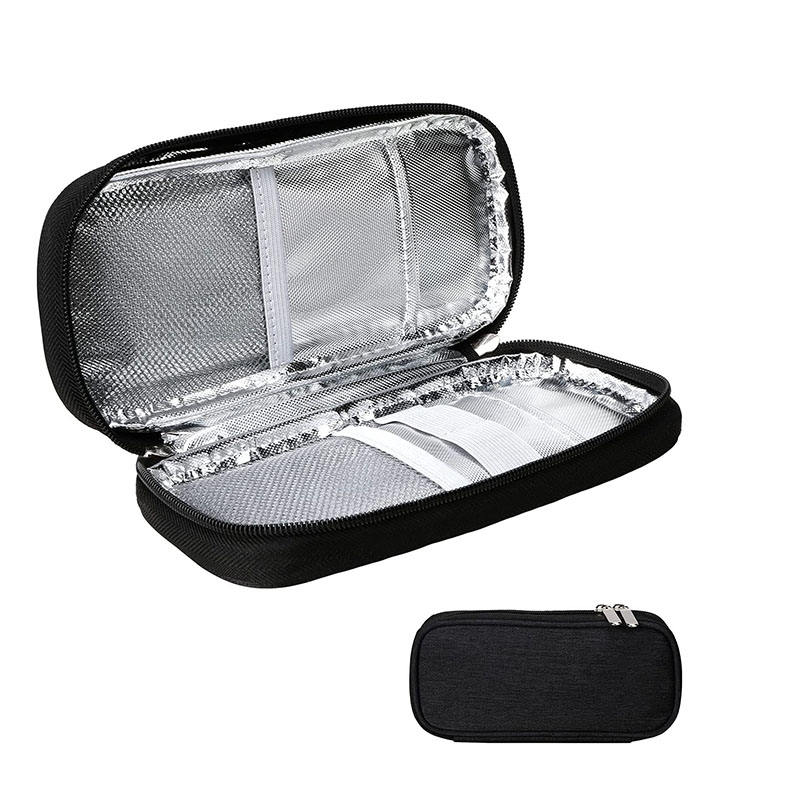 Tragbare reisende kundengebundene Logo-Aluminiumfolie-Insulin-Kühltasche-isolierte Taschen für Stift und Medizin