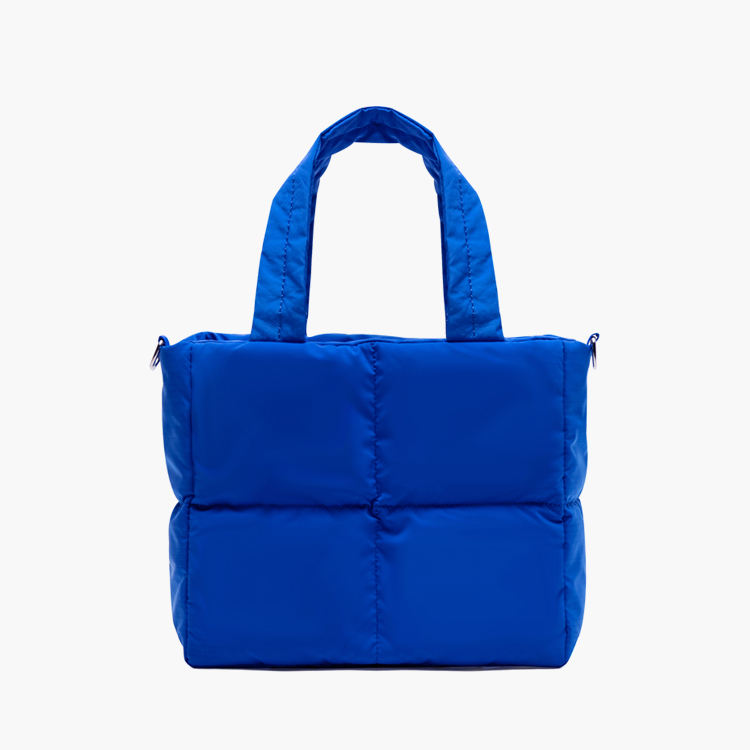 leichte, weich gepolsterte Handtaschen-Einkaufstasche leichte, gesteppte, bauschige Nylon-Einkaufstasche für Damen
