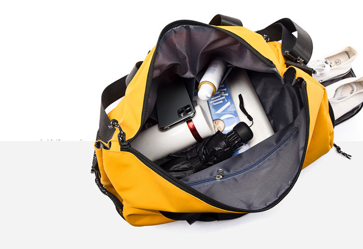 Großhandel wasserdichte Frauen Gym Duffel Dry Bag Schwimmen Yogamatte Duffle Sporttasche Weekender Reise Seesack Fitnessstudio