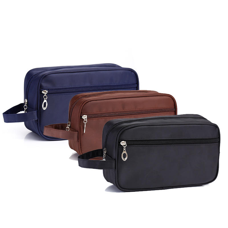 Wasserdichte Reise-Kosmetiktasche aus Nylon mit individuellem Logo, Toilettenartikel, Make-up-Organizer-Taschen