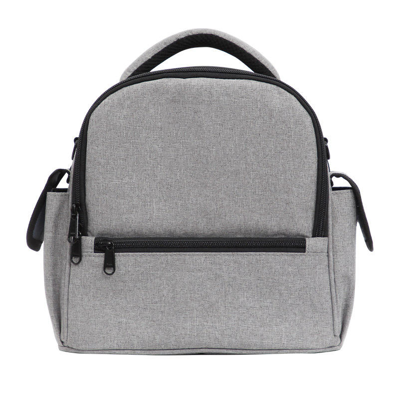 Aluminiumfolie Thermal Ice Lunch Kühltasche Isolierte Tragetaschen Lebensmittelisolierungsrucksack mit Griff für Männer