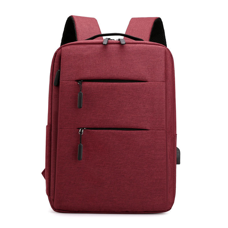 Großhandel Laptop Schule Rucksäcke Computer Freizeit Rucksack USB Wasserdichter Wander Business Recycelter Rucksack Daypack