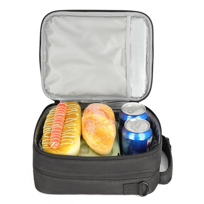 Wasserdichte, benutzerdefinierte Logo-Isoliertasche, Lunch-Taschen, um Lebensmittel für Reisen im Freien und Büro kalt zu halten