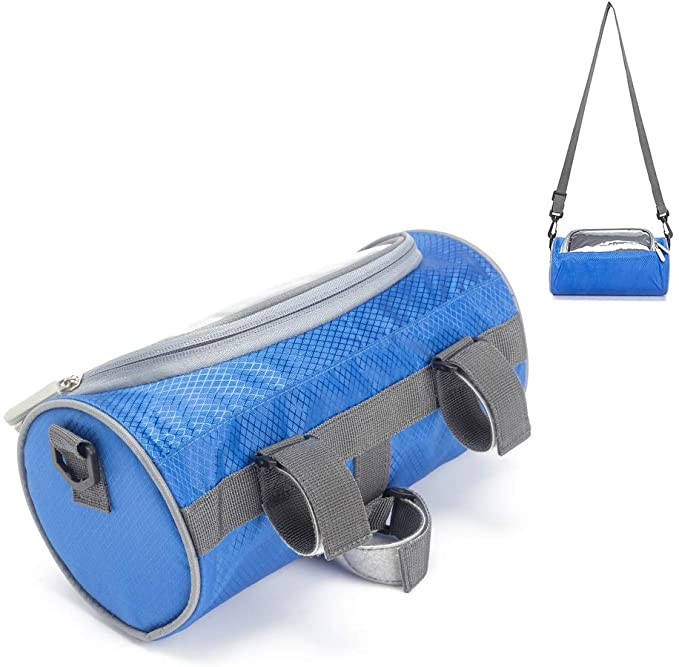 Wasserfester Fahrradkorb, isolierte thermische Kühltasche, Fahrradlenkertasche mit Fahrradtelefonhalterung
