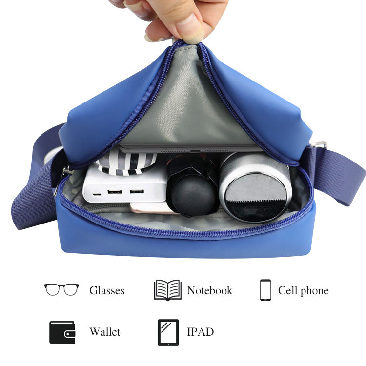 Benutzerdefinierte Premium Umhängetasche Herren wasserdichte PU-Leder Business Messenger Bag Crossbody