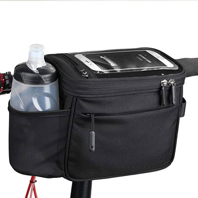 Custom Bike Lenkertasche Wasserdichte Fahrrad Fronttasche Kühler wärmeisolierte Kameratasche Handtasche Handyhalter