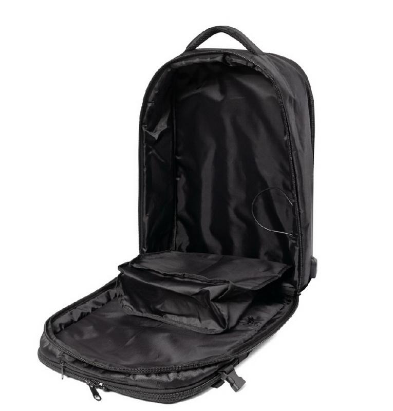 Auf Lager große Männer umwandelbare Reisetasche kugelsicherer Rucksack Anti-Diebstahl-Smart-Business-Laptop-Rucksäcke mit USB-Anschluss