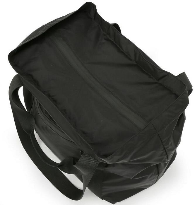 Faltbare Reisetasche mit großem Fassungsvermögen, schwarz, zum Mitnehmen, leichte Wochenend-Handtasche, Umhängetasche