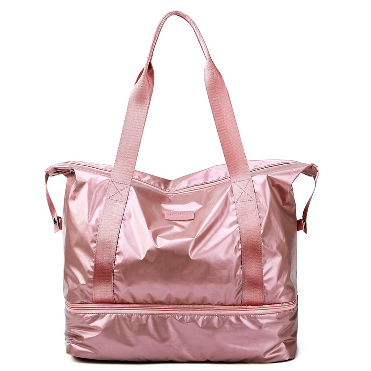 Wasserdichte Tragetasche Reisetaschen Damen Wochenendtasche mit Schuhfach