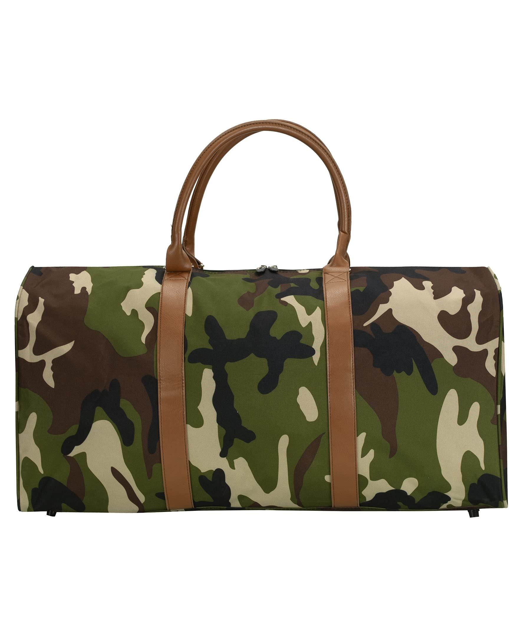 Promotion Portable Camouflage Custom Logo Gym Sports Yoga Tote Duffle Bag mit Schuhfach Outdoor Sports Side Bag