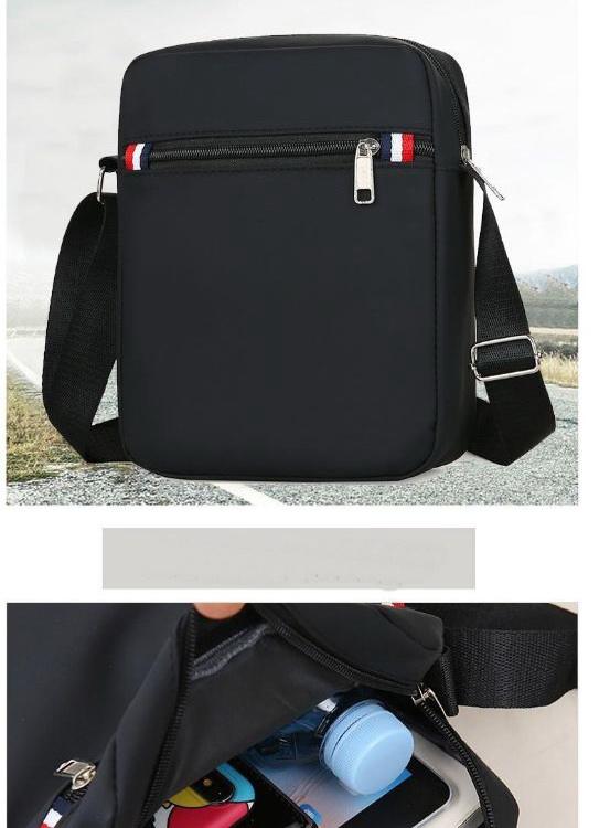 Neu gestaltete Messenger Bag Sling Bag benutzerdefinierte wasserdichte PU-Leder-Umhängetasche für Männer und Frauen