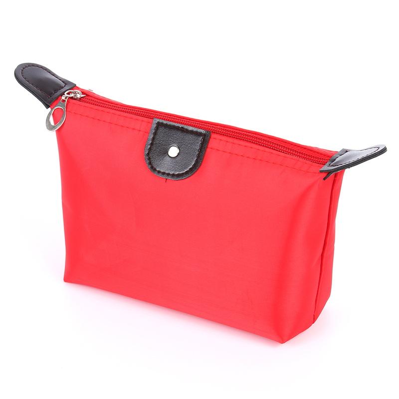 Neues Design der tragbaren Reise-Nylon-Make-up-Kosmetik-Kulturtasche zur Aufbewahrung