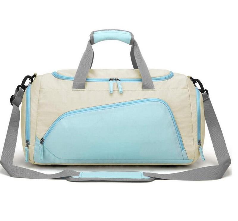 Unisex Custom Nylon Business Travel Gym Seesäcke Weekend Dance Swim Logo Sport Duffle Bag mit Schuhfach