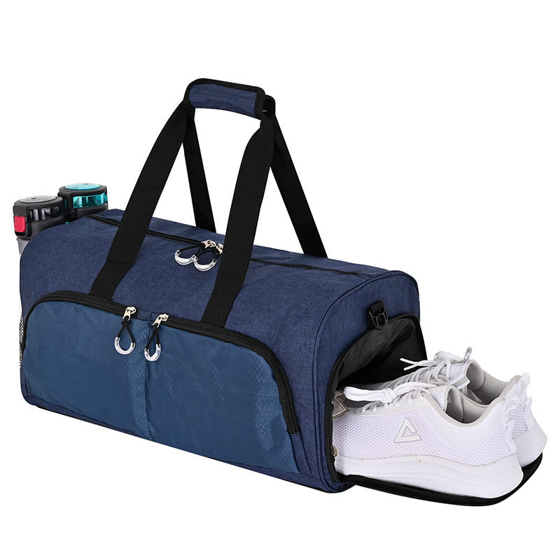 Großhandelsmann-Frauen-Wochenend-Seesack-Übernachtungs-Reise-Taschen-kundenspezifischer Sport-Seesack mit Reißverschlusstaschen