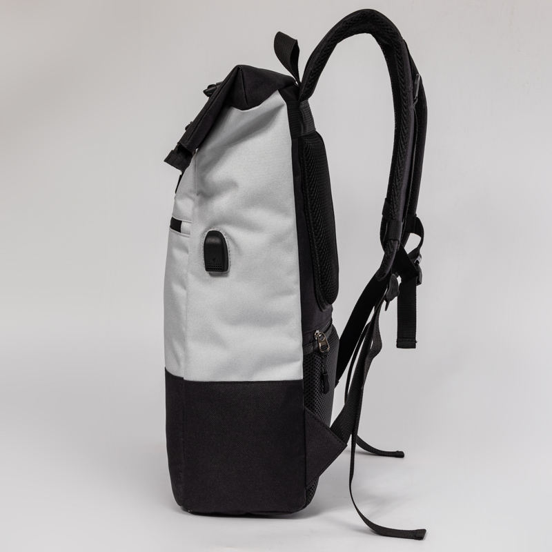 Großer benutzerdefinierter Herren-Wanderrucksack, Schultasche, Laptop-Rucksack, Sportreise, Rolltop-Rucksack