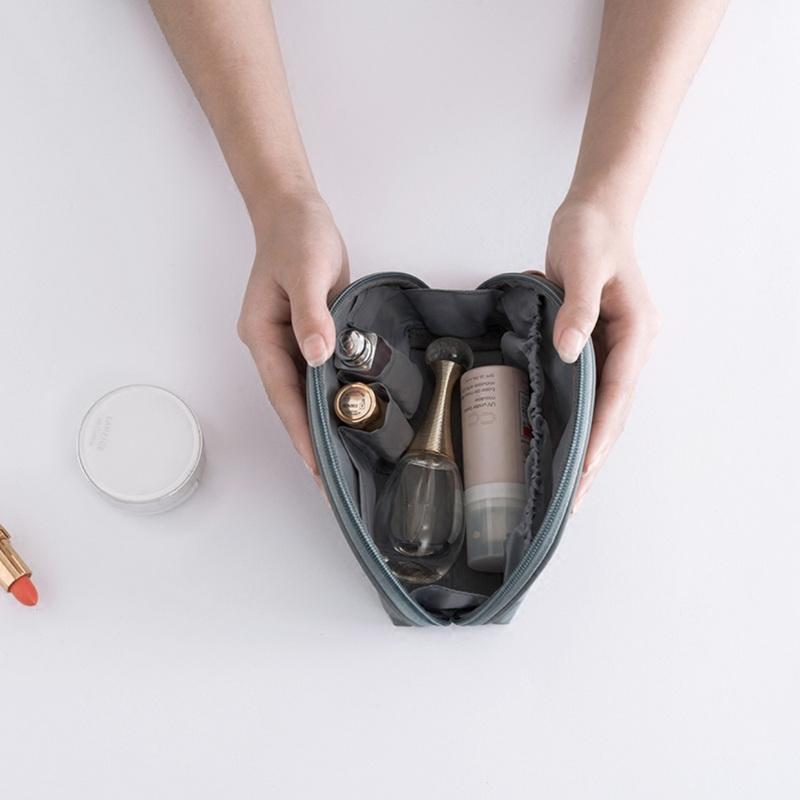 Neues Design von Muschelform Reisekosmetik Make-up Tasche Kulturbeutel mit Beutel