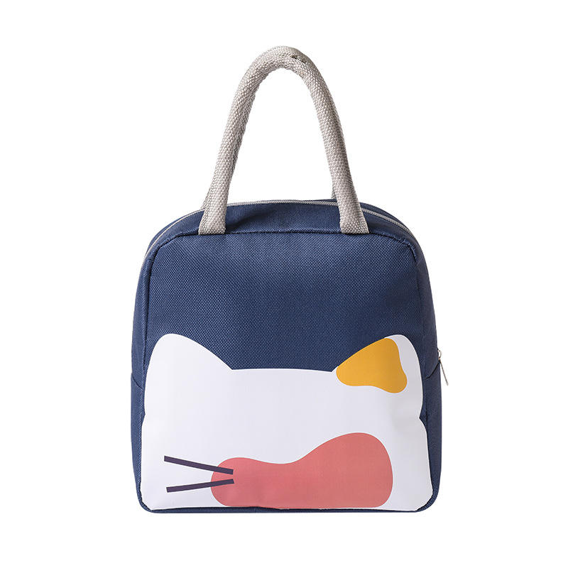 Beste Willkommens-Mode-Werbe-Karikatur-Isoliertasche Thermo-Mittagessen-Kühler-Reißverschlusstasche für Kinder mit individuellem Logo