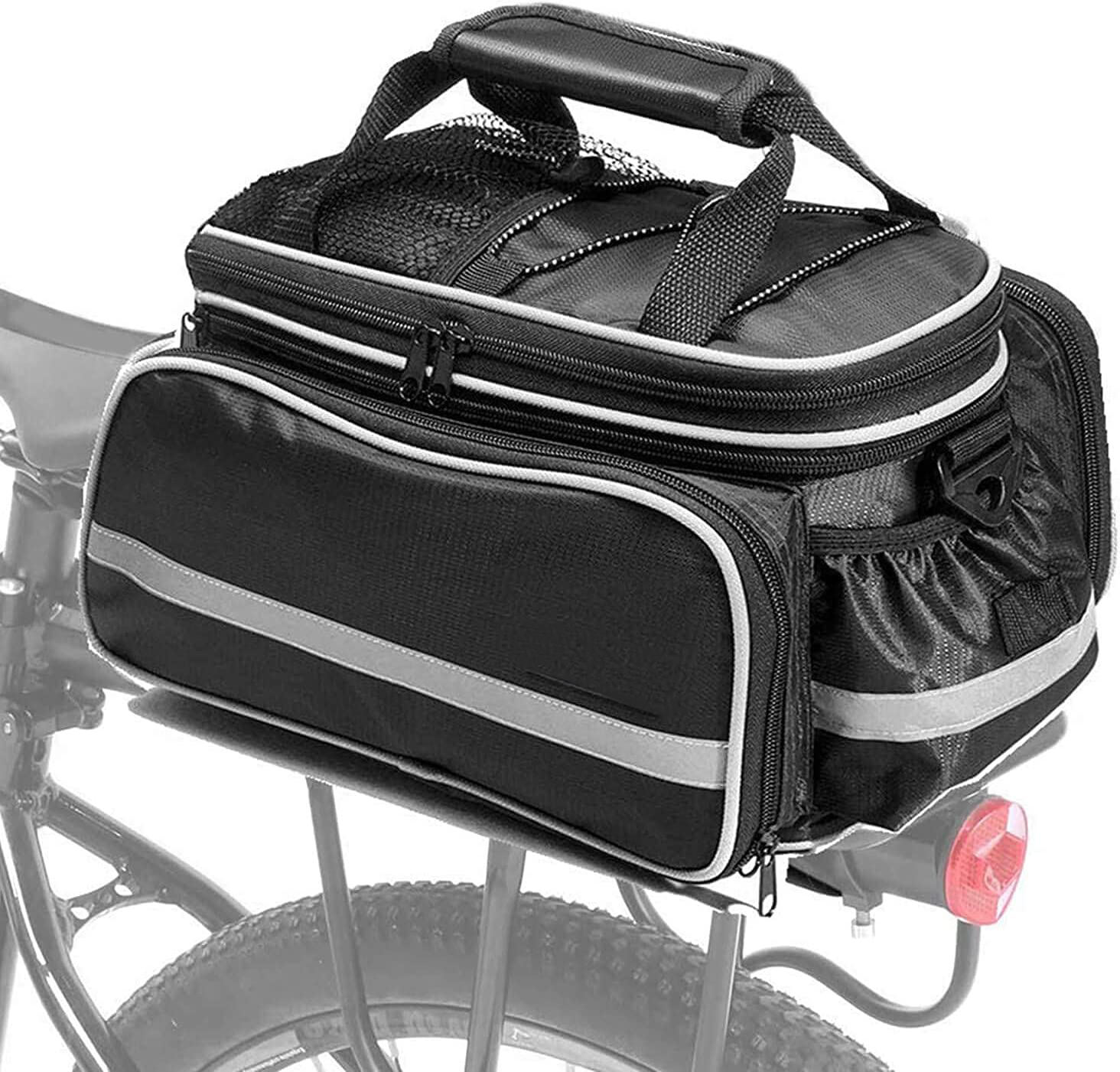 Heißer Verkauf Große Kapazität Wasserdichte Sattel Fahrrad Kofferraum Tasche Multifunktions Fahrrad Rücksitz Gepäckträger