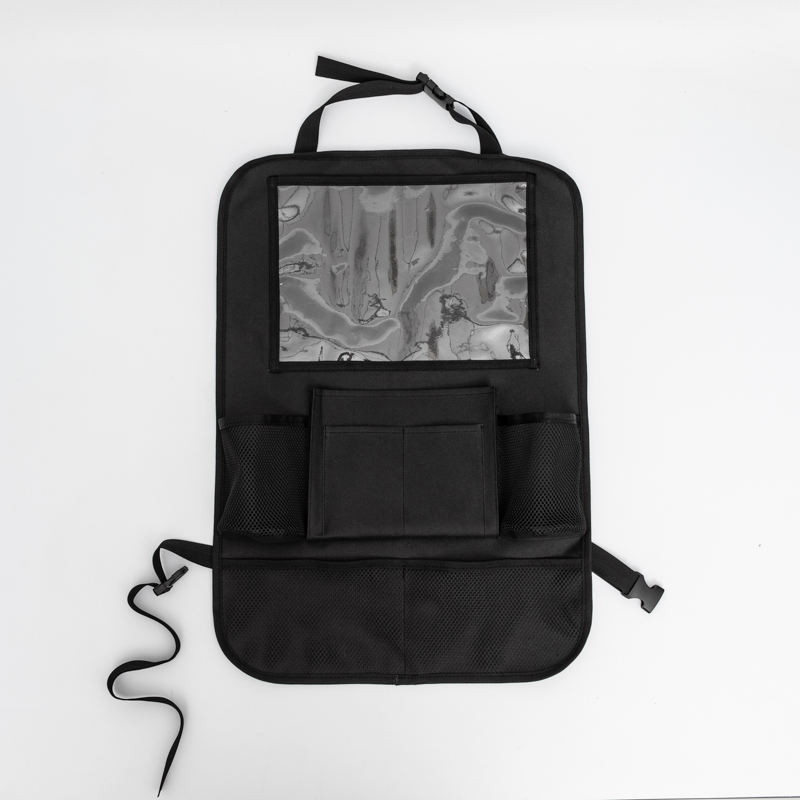 Kundenspezifischer großer Trittmatten-Auto-Rücksitz-Organizer mit Touch für Kinder 600d Wasserdichter Auto-Rücksitz-Organizer Multifunktion