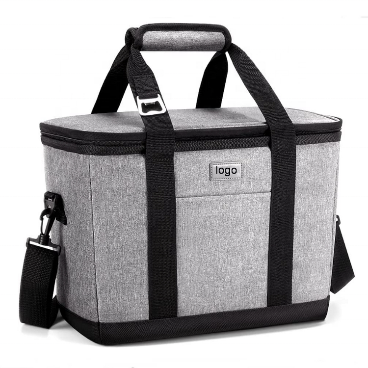 Große Kühltasche mit benutzerdefiniertem Logo für den Außenbereich mit LFGB PEVA-Futter, tragbare Picknick-Reisetasche mit Weinisolierung