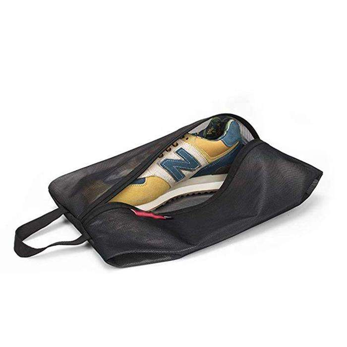 Große, leichte, wasserdichte Schuhaufbewahrungstasche für Damen, TPU-Netz, wasserabweisend, kundenspezifische Reiseschuhtasche mit Reißverschluss
