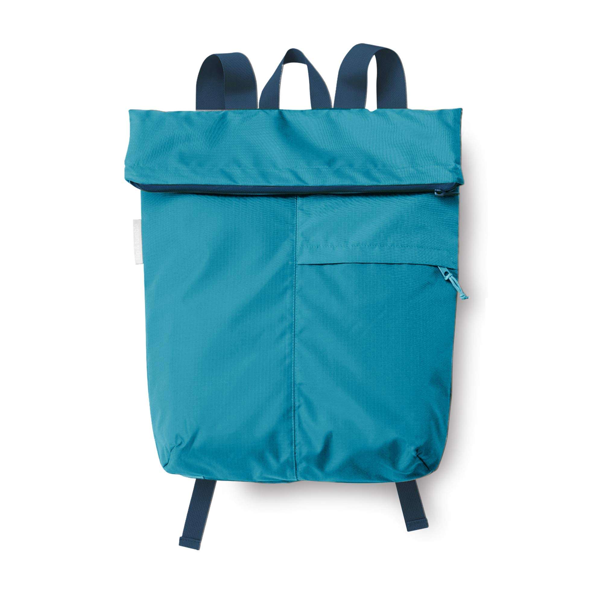 Neuer leichter faltbarer Rucksack in Pacific Blue, wiederverwendbarer Tagesrucksack, Einkaufsrucksack für Männer und Frauen