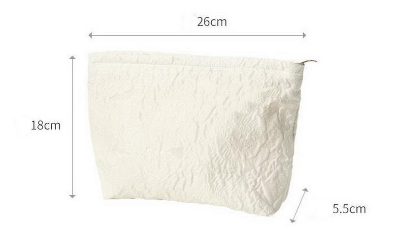 Weicher, rosa gesteppter Kosmetikbeutel für Damen, Make-up-Taschen, Umschlag, Reise, tägliche Make-up-Kosmetik-Organizer-Tasche mit Reißverschluss