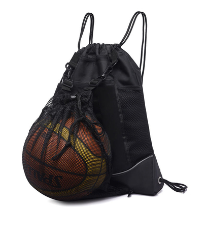 Großhandel Kordelzug Turnbeutel weicher Kordelzug Basketball Fußball Rucksack Hochleistungs-Basketball-Aufbewahrungstasche