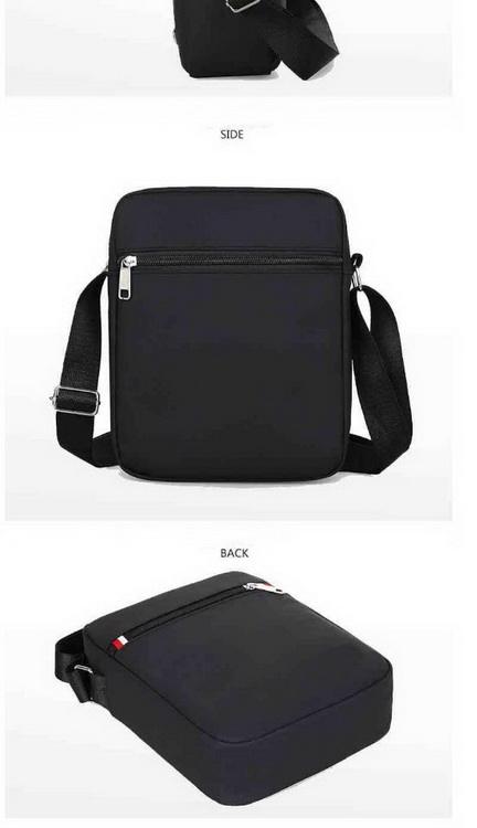 Neu gestaltete Messenger Bag Sling Bag benutzerdefinierte wasserdichte PU-Leder-Umhängetasche für Männer und Frauen