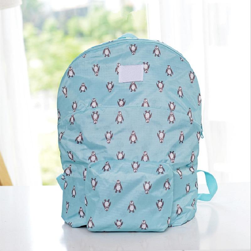BSCI Fabrik Großhandel Promotion Rucksack weibliche wasserdichte faltbare Sport Fitness Tasche Bundle Tasche Reiserucksack