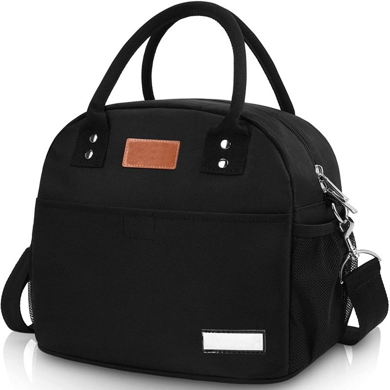 Wasserdichte wiederverwendbare Oxford-isolierte Kühler-Eisbeutel-Taschen Thermotaschen für Picknick-Mittagessen-Lebensmittelisolierung mit Griff