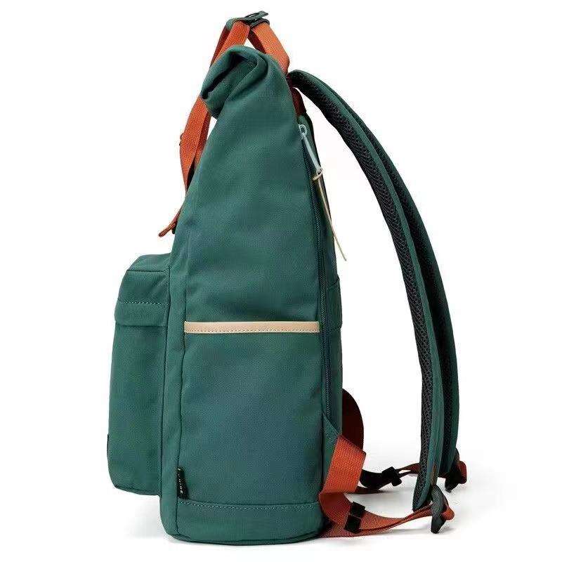 Rucksack College-Taschen für Mädchen College-Taschen Rucksack Schultasche für College Rolltop-Rucksack Wasserdicht