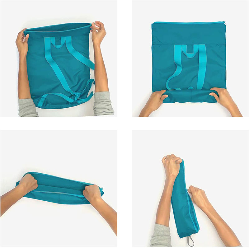 Günstige, faltbare Unisex-Tagesrucksack-Tasche für Werbezwecke, benutzerdefinierter ultraleichter, wasserfester, faltbarer Reiserucksack
