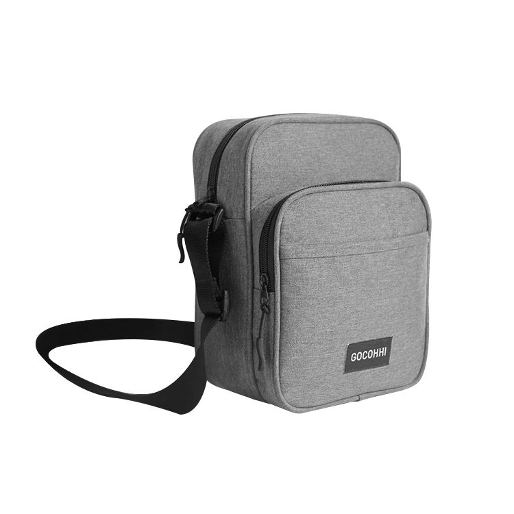 Trendy Plain Durable Polyester Custom Men Blank Nylon Wasserdicht Single Strap Umhängetasche Travel Single Crossbody Bag