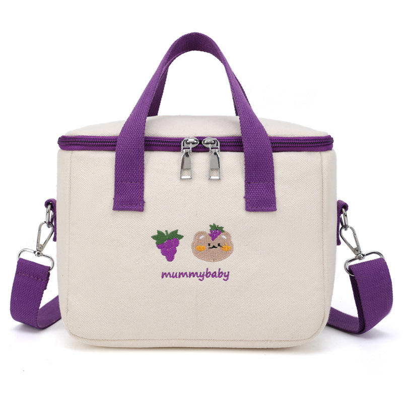 Isolierte wasserdichte tragbare Kühltasche Lunchbox Tasche Hochwertige Lunch-Kühltasche Damen Büro Schule Mittagessen isoliert