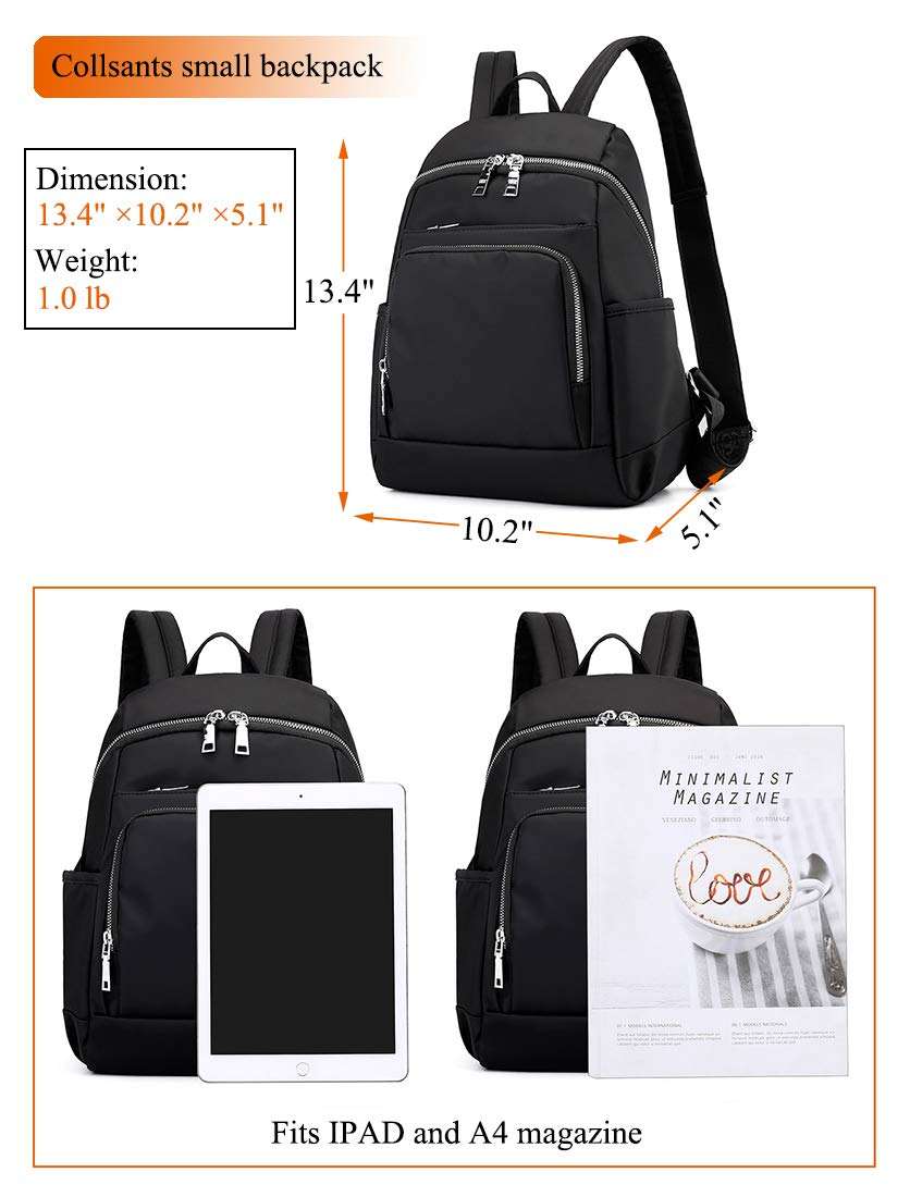 Einfache Art-Frauen-Rucksack-Geldbeutel-kleiner Tagesrucksack für Mädchen-beiläufiger leichter Reise-Rucksack-Schultasche