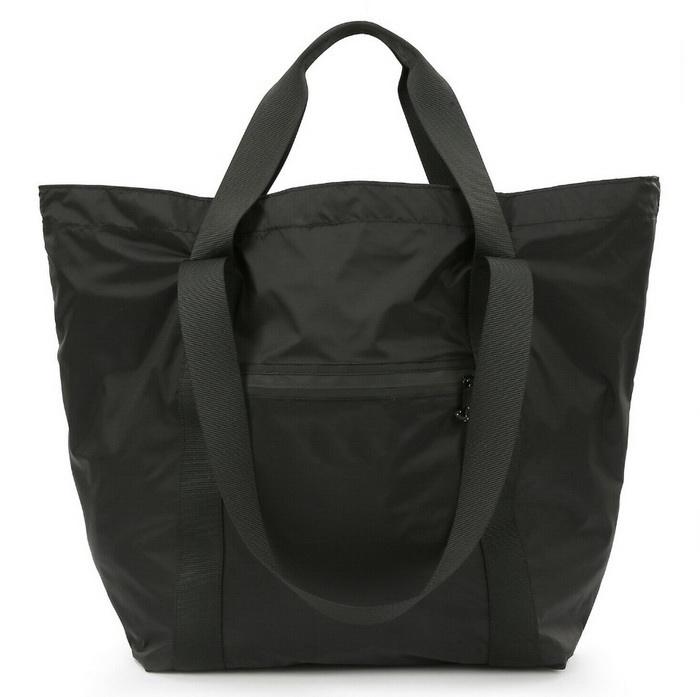 Faltbare Reisetasche mit großem Fassungsvermögen, schwarz, zum Mitnehmen, leichte Wochenend-Handtasche, Umhängetasche