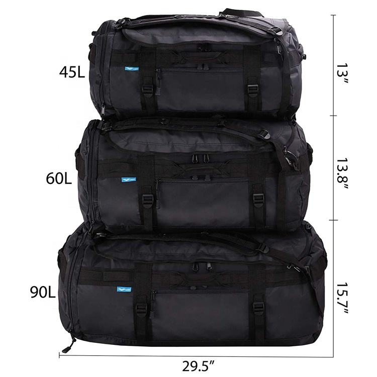 Hochwertige Reisetasche mit Geheimfach/Wasserdichte Reisetasche mit multifunktionalen Taschen