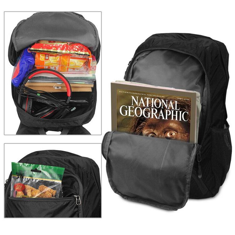 Faltbarer Rucksack, leichter Faltrucksack für Damen und Herren, Outdoor-Taschen, Kletterrucksack