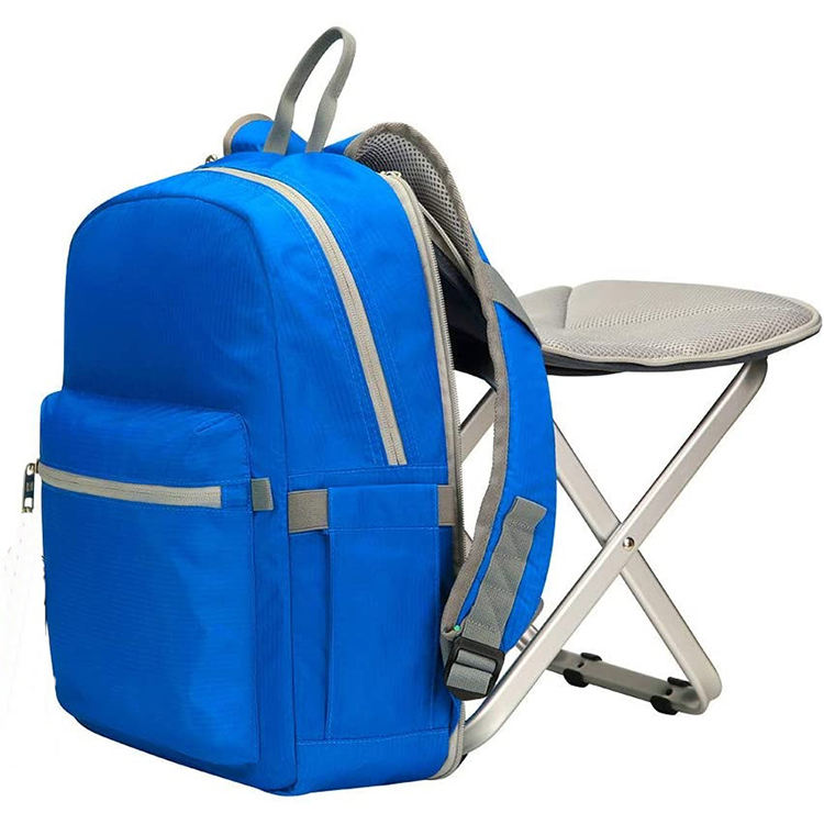 Heiß verkaufender Outdoor-Rucksack mit Klappstuhl mit tragbarem Rucksackstuhl zum günstigen Preis