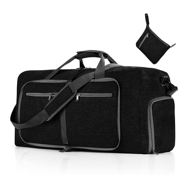 Modedesign Weekender Gepäck Seesäcke schwarz grau gelb Wochenendreisetaschen