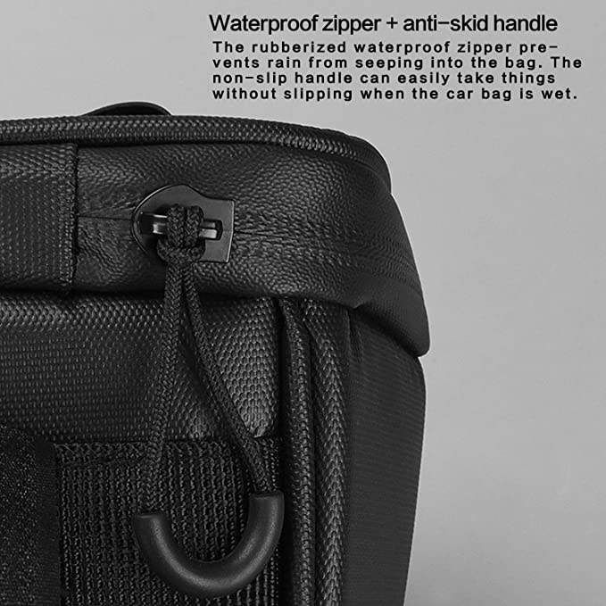 Benutzerdefiniertes Logo Fahrradlenkertasche Reflexstreifen Fahrradfronttasche Fahrradrahmentasche mit transparenter Handytasche zum Radfahren