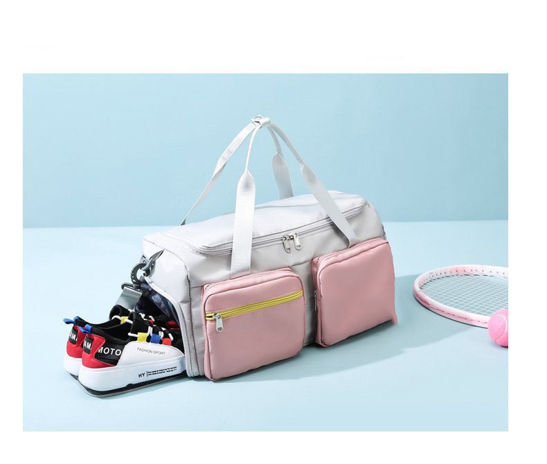 Duffel Bag Travel Weekender Gepäcktaschen für Männer Frauen Über Nacht Handgepäck Sporttasche mit Schuhfach
