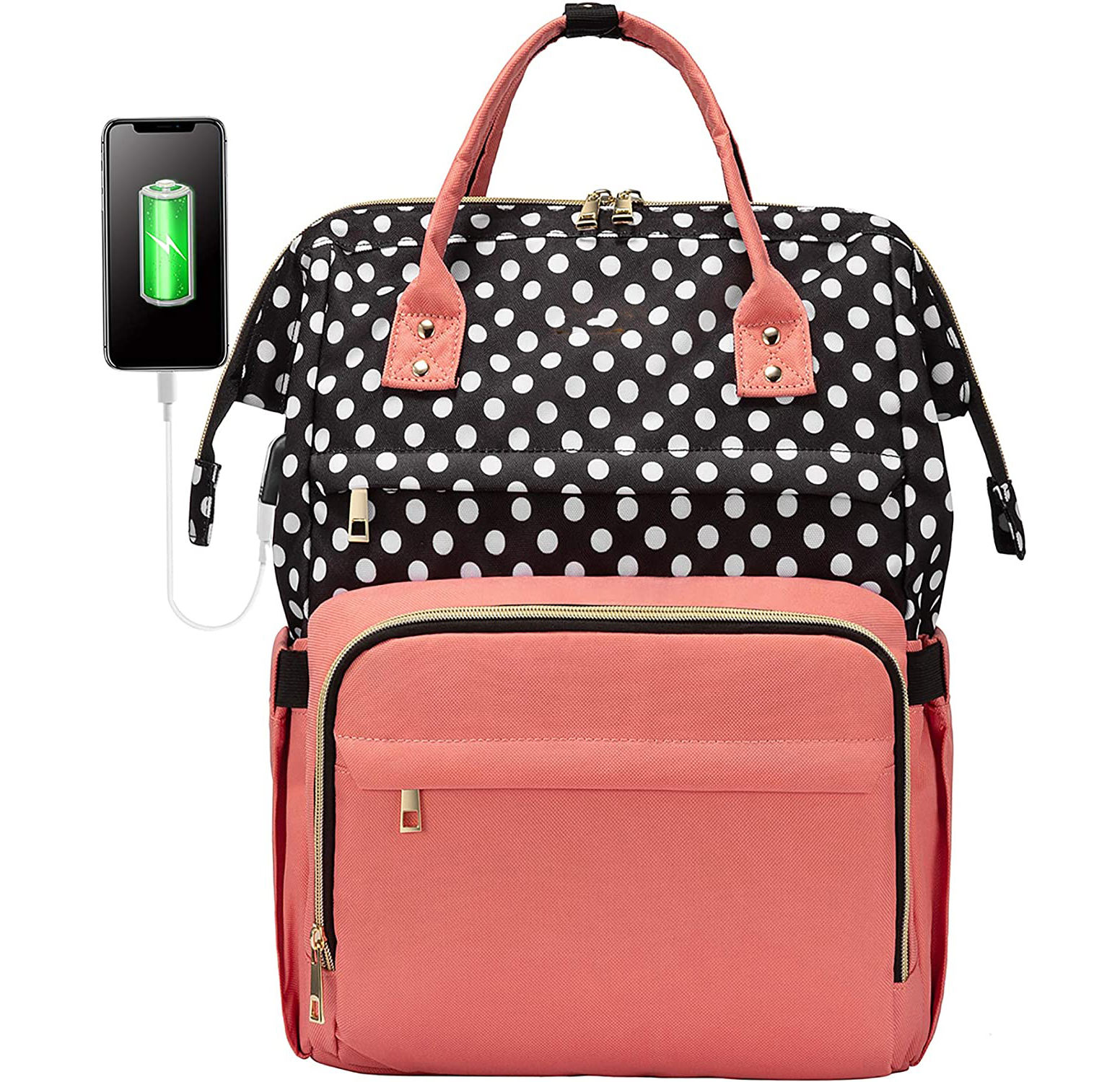 Reiserucksack Multifunktions-Wickeltasche Rucksack Wickeltaschen Babytaschen mit großer Kapazität